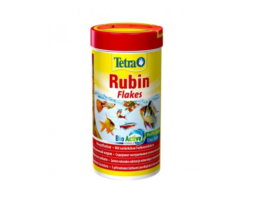 Tetra Rubin Flakes корм в виде хлопьев  для усиления окраски рыб