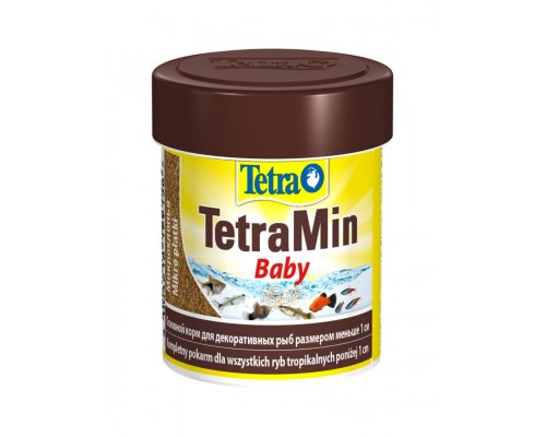 TetraMin Baby корм для мальков до 1 см в виде микро-хлопьев