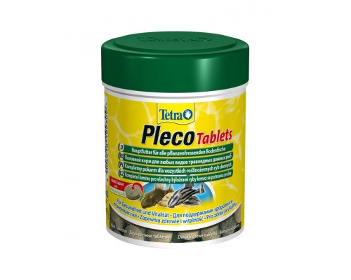 Tetra Pleco Tablets корм для любых видов травоядных донных рыб