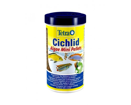 Tetra Cichlid Algae Mini корм для всех видов небольших цихлид, шарики