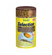 Tetra Selection 4 полноценных корма в 4 отдельных ячейках для рыб, питающихся в различных слоях воды