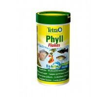 Tetra Phyll Flakes корм в виде хлопьев с растительными ингредиентами