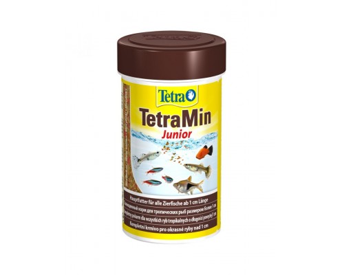 TetraMin Junior мини-хлопья корм для рыб более 1 см