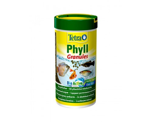 TetraPhyll Granules для всех травоядных рыб, гранулы