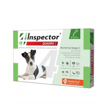 Inspector (Инспектор) Quadro C, капли для собак от 4 до 10 кг