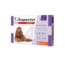 Inspector (Инспектор) Quadro C, капли для собак от 10 до 25 кг