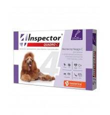 Inspector (Инспектор) Quadro C, капли для собак от 10 до 25 кг