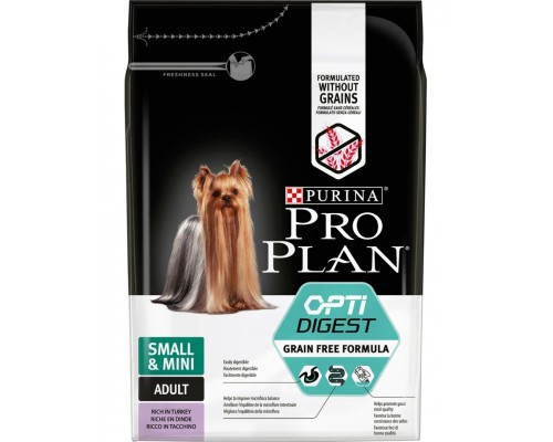 OPTIDIGEST Grain Free Formula беззерновой корм для собак мелких и карликовых пород с чувствительным пищеварением