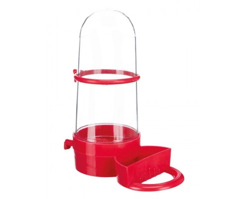 Поилка/кормушка, круглая с жердочкой для птиц