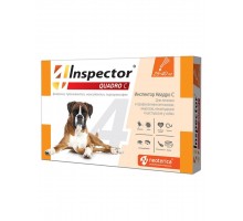 Inspector (Инспектор) Quadro C, капли для собак от 25 до 40 кг