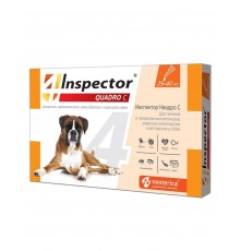 Inspector (Инспектор) Quadro C, капли для собак от 25 до 40 кг