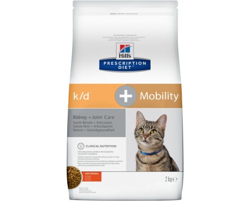 PRESCRIPTION DIET k/d + Mobility лечение заболеваний почек + суставы