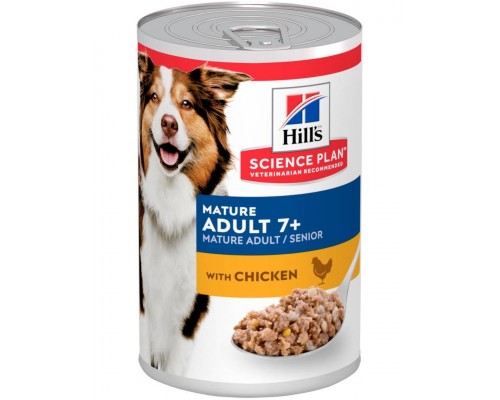 Science Plan для собак старшего возраста с курицей, паштет
