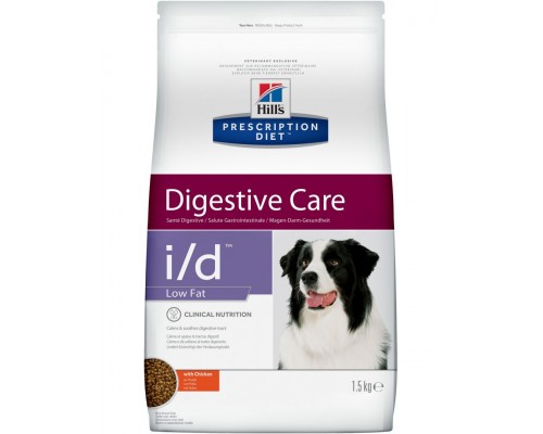 PRESCRIPTION DIET i/d Low Fat Digestive Care для поддержания здоровья ЖКТ и поджелудочной железы с курицей