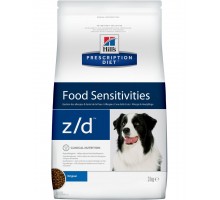 PRESCRIPTION DIET z/d  Food Sensitivities диета при лечении пищевых аллергий для собак