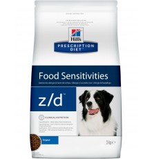 PRESCRIPTION DIET z/d  Food Sensitivities диета при лечении пищевых аллергий для собак