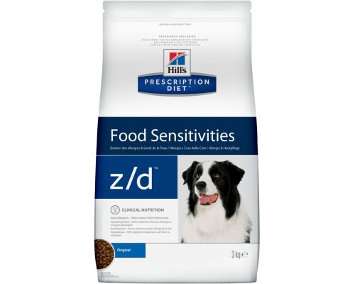 PRESCRIPTION DIET z/d  Food Sensitivities диета при лечении пищевых аллергий для собак