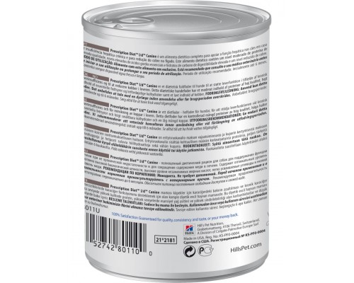 PRESCRIPTION DIET l/d Liver Care для поддержания здоровья печени консерва