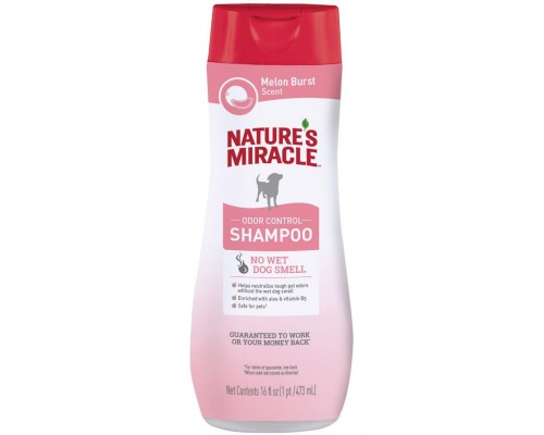 Шампунь против запаха для собак с ароматом дыни NM Melon Burst Odor Control Shampoo