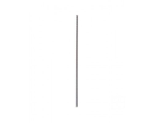 Расчёска DeLIGHT стальная профессиональная с удл. зубьями, хромовое покрытие, зуб - 31 мм