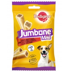 Лакомство Pedigree Jumbone Mini с говядиной и курицей для взрослых собак мелких пород