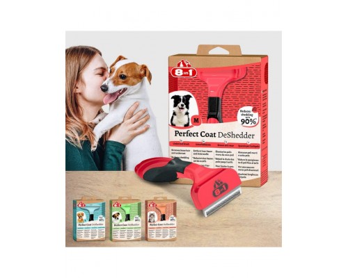 Дешеддер Perfect Coat для средних собак
