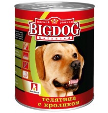 BIGDOG телятина с кроликом