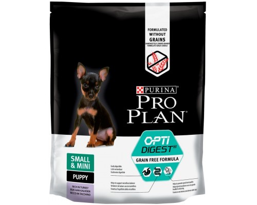 Grain Free Formula беззерновой для щенков мелких и карликовых пород с чувствительным пищеварением, с индейкой