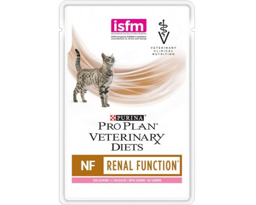 Veterinary Diets NF корм для кошек при патологии почек, с лососем