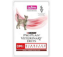 Veterinary Diets DM для кошек с диабетом, говядина