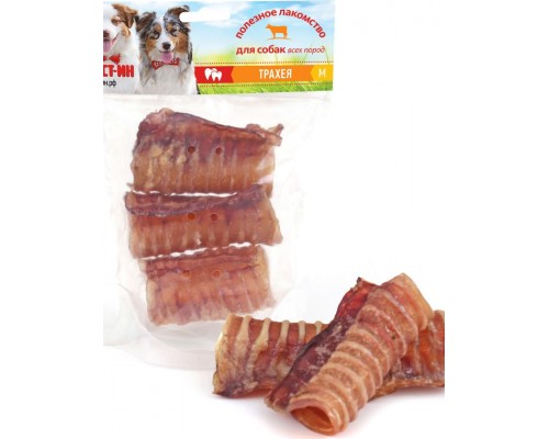 Трахея говяжья лакомство для собак средних пород
