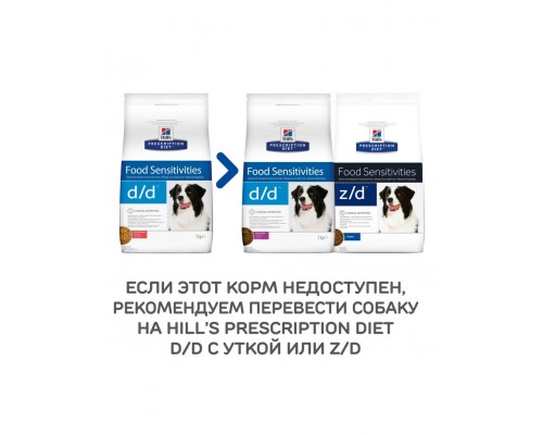 PRESCRIPTION DIET d/d Salmon & Rice Food Sensitivities для поддержания здоровья кожи и при пищевой аллергии лосось и рис