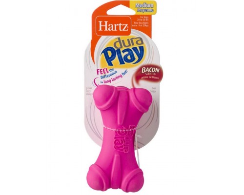 Кость трёхгранная, латекс с наполнителем, запах бекона Dura Play Bone