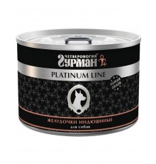 Platinum line желудочки индюшиные в желе для собак