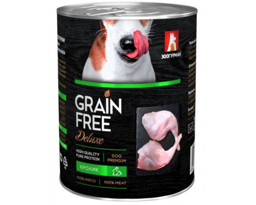 GRAIN FREE Deluxe, кролик