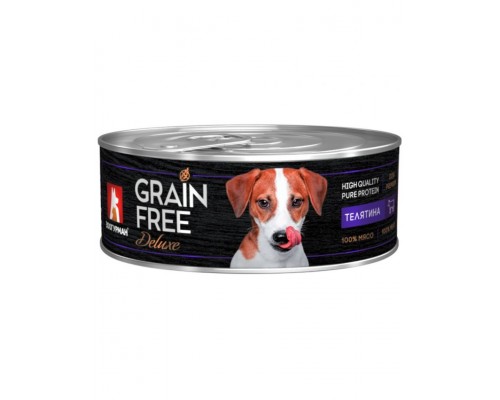 GRAIN FREE Deluxe, телятина