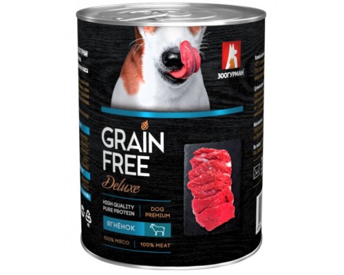 GRAIN FREE Deluxe, ягненок