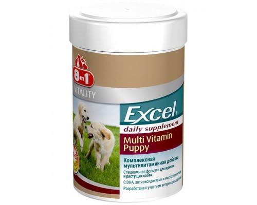 Мультивитаминный комплекс для щенков 8in1 Excel Multivitamin Puppy