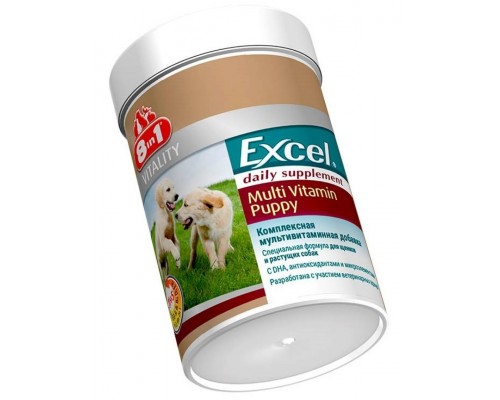 Мультивитаминный комплекс для щенков 8in1 Excel Multivitamin Puppy