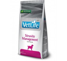Vet Life Struvite Management диетический сухой корм для собак профилактика рецидивов МКБ, курица