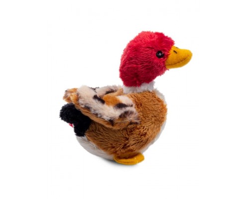 Утка с пищалкой  игрушка для собак