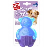 Мишка с пищалкой Suppa Puppa игрушка для щенков