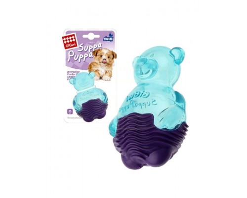 Мишка с пищалкой Suppa Puppa игрушка для щенков