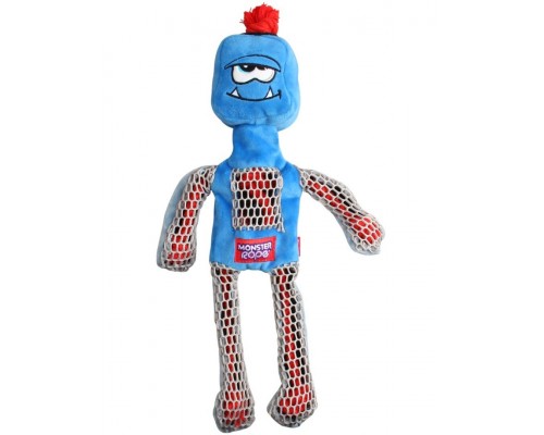 Монстр с веревкой в теле и пищалкой игрушка для собак