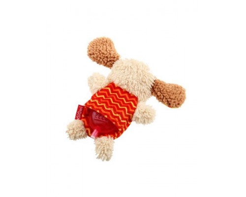 Собачка с 2-мя пищалками игрушка для собак