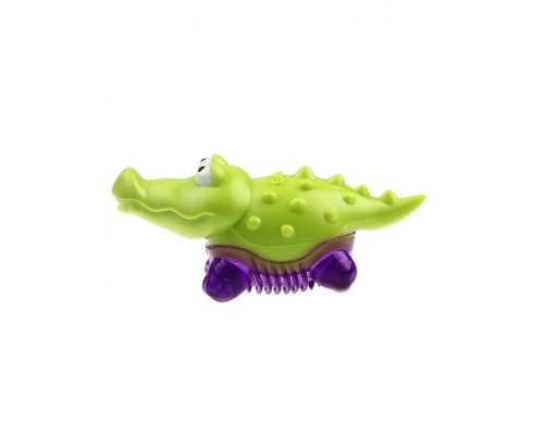 Крокодил с пищалкой игрушка для щенков