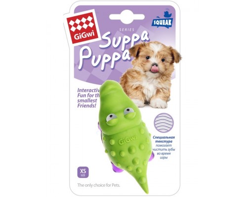 Крокодил с пищалкой игрушка для щенков