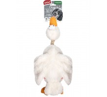 Игрушка для собак утка с 2-мя пищалками