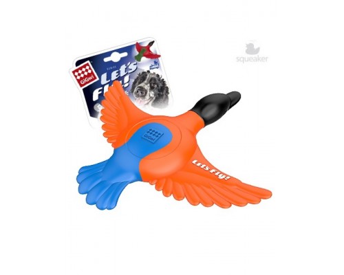 Утка для метания с пищалкой