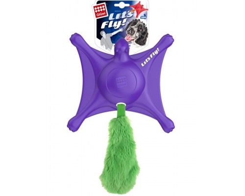 Белка-летяга с пищалкой игрушка для собак